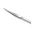 Solomeya Маникюрные ножницы для ногтей с широким изогнутым лезвием/Manicure Nail scissors with a wide curved blade SN003, 1 шт.