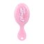Solomeya Массажная мини-расческа  для волос с подвеской, Розовая, 1 шт. /Mini hair brush with keychain, Pink, 1 шт 
