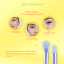 Selfie Star Кисть для теней двусторонняя №101 / Double Ended Eyeshadow Brush, 1 шт 