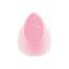 Solomeya Вельветовый косметический спонж для макияжа Персик / Microfiber Velvet Sponge Peach