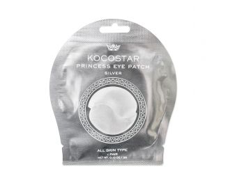 Kocostar Гидрогелевые патчи для глаз (2 патча/1 пара) 3г (Серебряные) /Princess Eye Patch (Silver) Single 