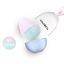 Solomeya Косметический спонж для макияжа, меняющий цвет “Blue-pink”/  Color Changing blending sponge Blue-pink