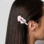 Solomeya Заколка-зажим для волос в форме сердца / No Crease Hair Clips Heart, набор из 4 шт, ref. 230418-002 