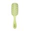 Solomeya Массажная био-расческа для волос мини Зеленая / Scalp massage bio hair brush mini Green 1 шт