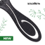 Solomeya Подвижная био-расческа для волос Черная /Detangling bio hair brush Black , 1 шт в упаковке