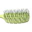 Solomeya Массажная био-расческа для волос мини Зеленая / Scalp massage bio hair brush mini Green 1 шт