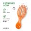 Solomeya Расческа для сухих и влажных волос мини Оранжевый  Осьминог/Detangling octopus brush for dry hair and wet hair mini Orange 