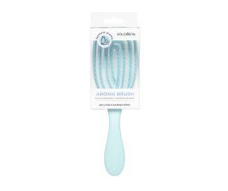 Solomeya Wet Detangler Brush Oval Jasmine / Расческа для сухих и влажных волос с ароматом жасмина MZ0011