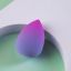 Solomeya Большой спонж для макияжа в виде капли Фиолетовый Градиент/ Large Drop blending sponge Purple Gradient, 1 шт 