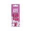 Selfie Star Набор накладных ногтей без клея Розовый стиль, короткая длина  /  Nails kit without glue Bossy Pink, short length  SSNK2119, 24 шт PDV2119