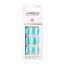 Kiss Твердый лак Импресс Маникюр Акцент "Мятный дождь", длина короткая Impress Manicure Color KIM012C