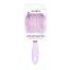 Solomeya Массажная расческа для сухих и влажных волос с широкими зубьями Сиреневая /  Wide teeth air cushion brush for wet&dry hair Lilac 