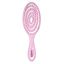 Solomeya Подвижная био-расческа для волос Светло-розовая /Detangling bio hair brush Light pink , 1 шт