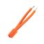 Solomeya Пинцет для бровей со скошенным краем и силиконовой щеточкой/Eyebrow tweezer with wide beveled edge and silicone brush ST006, 1 шт.