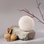 Solomeya Очищающий спонж для умывания конняку с грецким орехом / Konjac Sponge with Walnut, 1 шт 