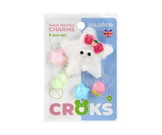Solomeya Набор украшений для расчески, Пушистое настроение, 5 шт./Set of charms for hair brush, Fluffy mood, 5 pcs. 