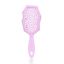 Solomeya Массажная расческа для сухих и влажных волос с широкими зубьями Сиреневая /  Wide teeth air cushion brush for wet&dry hair Lilac 