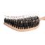 Solomeya Расческа массажная для волос с натуральной щетиной, Бежевая / Hair Brush with natural boar bristle, Beige, 1 шт в упаковке 