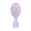 Solomeya Массажная мини-расческа  для волос с подвеской, Лиловая, 1 шт. /Mini hair brush with keychain, Lilac,  1 шт 