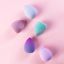 Solomeya Косметический спонж для макияжа, меняющий цвет “Blue-pink”/  Color Changing blending sponge Blue-pink