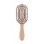 Solomeya Расческа массажная для волос с натуральной щетиной, Бежевая / Hair Brush with natural boar bristle, Beige, 1 шт в упаковке 