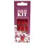 Selfie Star Набор накладных ногтей без клея Красный бархат, короткая длина  /  Nails kit without glue Mars Red, short length  SSNK5930, 24 шт PDV5930