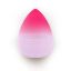 Solomeya Косметический спонж для макияжа, меняющий цвет “Purple-pink”/  Color Changing blending sponge Purple-pink