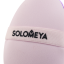 Solomeya двуxсторонняя пуховка для пудры и тональных основ, Фиолетовая, 1шт. /Solomeya Double-sided Powder Pocket Puff, Purple, 1 pcs. 
