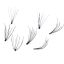 Kiss IEnvy Накладные пучки "Классика" Длина разная Черные 70шт. Individual Lashes, Classic Combi Black KPE03C
