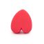 Solomeya Спонж для макияжа «Сердце», Красный, 1 шт./Solomeya Heart Shape Blending Sponge, Red, 1 pcs. 