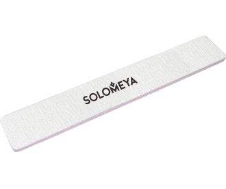 Solomeya Широкая профессиональная пилка для обработки больших поверхностей/Wide Nail file #100/180