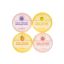 Solomeya Салфетки для снятия лака без ацетона с ароматом Ананаса, 30 шт / Nail polish remover pads acetone free Ananas, 30 pcs Q103 