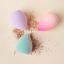 Solomeya Косметический спонж для макияжа, меняющий цвет “Purple-pink”/  Color Changing blending sponge Purple-pink