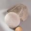 Solomeya Очищающий спонж для умывания конняку с грецким орехом / Konjac Sponge with Walnut, 1 шт 