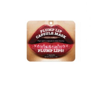 Kocostar Капсульная Сыворотка для увеличения объема губ (7 капсул)/ Plump Lip Capsule Mask Pouch
