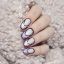 Selfie Star Набор накладных ногтей без клея Комикс дизайн, короткая длина  /  Nails kit without glue Comic nails, short length  SSNK6382, 24 шт 3g clear glue