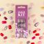 Selfie Star Набор накладных ногтей без клея Нюдовая рапсодия, короткая длина  /  Nails kit without glue Nude rhapsody, short length  SSNK057, 24 шт PDV2057