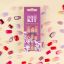 Selfie Star Набор накладных ногтей без клея Розовый френч, короткая длина  /  Nails kit without glue Pink  French, short length  SSNK4008, 24 шт PDV4008