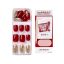 Kiss Твердый лак Импресс Маникюр Акцент "Красное Золото", длина короткая Impress Manicure Accent BIPA015С