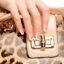Kiss Broadway Твердый лак Импрессс Маникюр "Млечный путь", длина средняя Impress Manicure BIPDM260