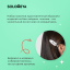 Solomeya Заколка-зажим для волос классической формы / No Crease Hair Clips Classic, набор из 4 шт, ref. 230418-004 230418-004