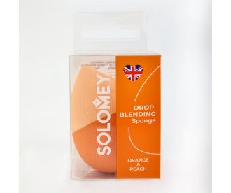 Solomeya Спонж для макияжа "Капля", Orange&Peach, 1 шт./Solomeya Drop blending sponge, Orange&Peach, 1 pcs. 