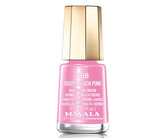 Mavala Лак для ногтей Яркий розовый перламутр South Beach pink 9091168
