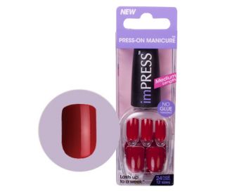 Kiss Broadway Твердый лак Импрессс Маникюр "Нью-Йорк", длина средняя Impress Manicure BIPM240