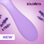 Solomeya Wet Detangler Brush Cushion Lavender / Расческа для сухих и влажных волос с ароматом лаванды MZ0015