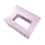 Solomeya Straw Claw Hair Clip Square, Lilac  /Крабик для волос из натуральной пшеницы Квадратный, цвет Лиловый