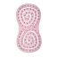 Solomeya Подвижная био-расческа для волос мини Светло-розовая /Detangling bio hair brush mini Light pink , 1 шт