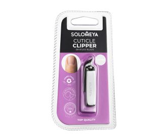Solomeya Книпсер-кусачки для кутикулы со скошенным лезвием/Cuticle clipper with a beveled blade SC002, 1 шт.
