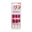 Kiss Твердый лак Импресс Маникюр Акцент "Вишневый ликер", длина короткая Impress Manicure Accents BIPA212XC
