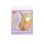 Solomeya Массажная мини-расческа  для волос с подвеской, Лиловая, 1 шт. /Mini hair brush with keychain, Lilac,  1 шт 